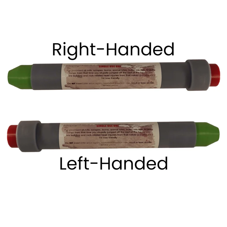 Rust Medical Syringe