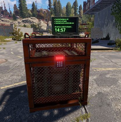 Rust Locked Crate