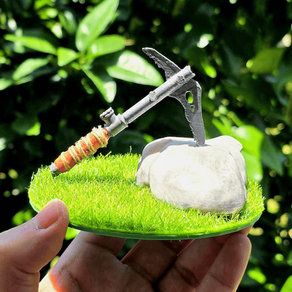 Rust Salvaged Pickaxe