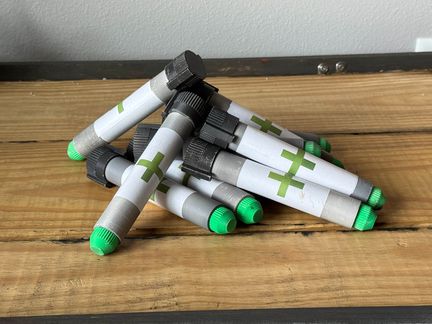 Rust Medical Syringe